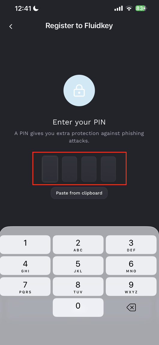 How to Create a Fluidkey Account image